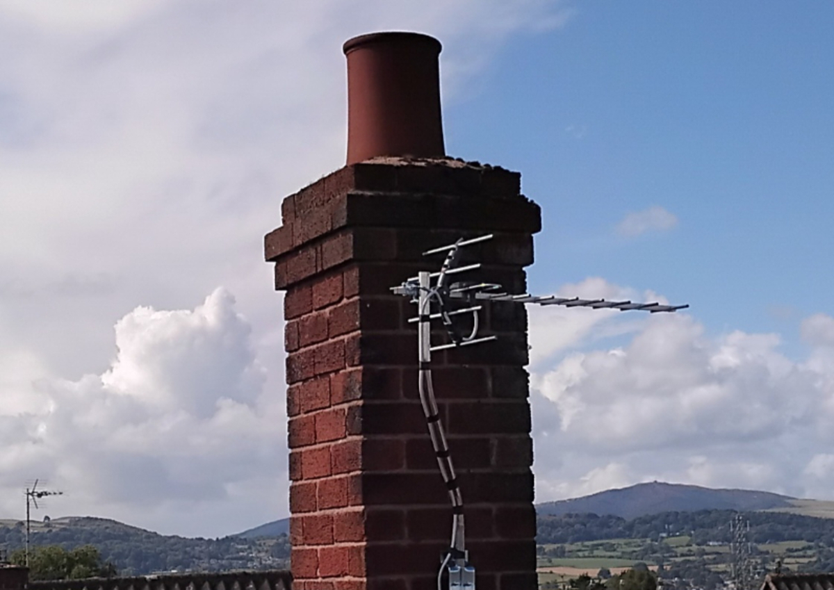 TV aerial installation work across Flintshire