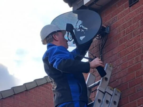 Professional TV aerial and satellite installation across Flintshire including Mold, Buckley, Hawarden and surrounding areas by Baz Logan